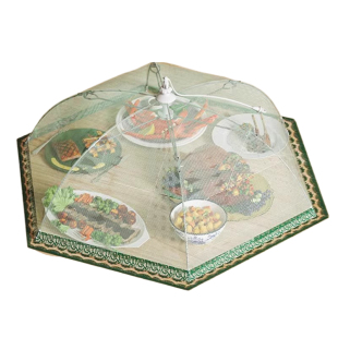 盖菜罩家用可折叠防蝇网罩盖菜餐桌罩罩子食物罩长方形防苍蝇饭菜