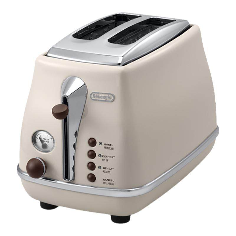 Delonghi/德龙 CTO2003复古多士炉早餐面包机多功能家用烤吐司机