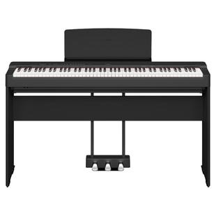 雅马哈电钢琴88键重锤p225初学者便携式p223家用专业电子钢琴p125