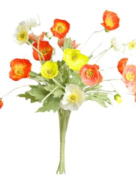 na家花房ins仿真花束民宿软装