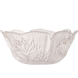 肆月家用早餐水果酸奶燕麦碗透明玻璃精致高颜值甜品玻璃碗小号碗