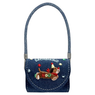 适用于漫步者Comfo Clip耳机套Q适用EDIFIER新款ComfoClip耳夹式蓝牙耳机壳花再EDF200161一体式复古皮套小狗