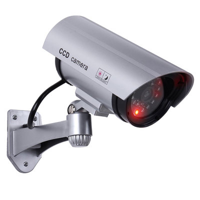 亦真防雨仿真监控灯家用防盗