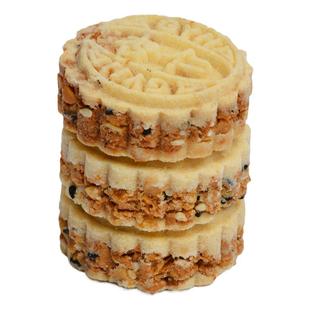 惠州特产杏仁饼糕点独立包装客家咸香米饼手信办公室代餐饱腹零食