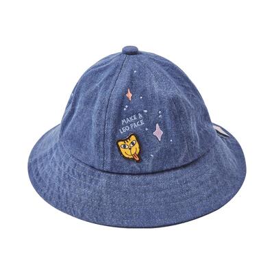 woobaby儿童帽子渔夫帽秋装新款男童女童婴儿宝宝外出防护帽可爱