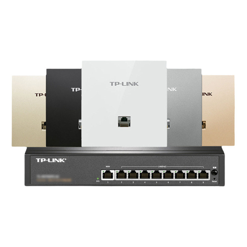 【终身售后 】tplink千兆ap面板全屋无线wifi覆盖5G入墙式86型网络插座面板大户型ac加ap一体机wifi7面