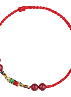 2026普陀山上岸手绳幸运锦鲤红绳