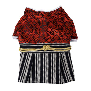 日本宠物帽子狗狗武士帽猫咪和服配饰搞怪狗衣服柴犬衣服柯基衣服