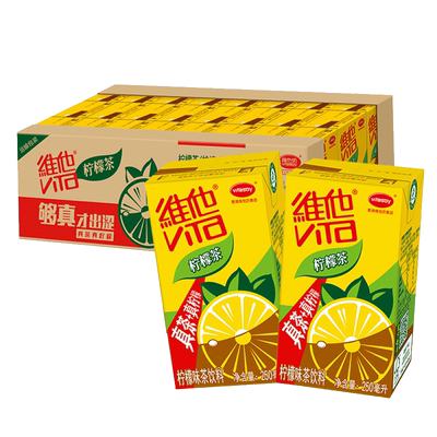 维他柠檬茶盒整箱饮品
