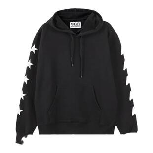 GOLDEN GOOSE 男士Star系列星星连帽卫衣运动衫 GMP01224 P000534