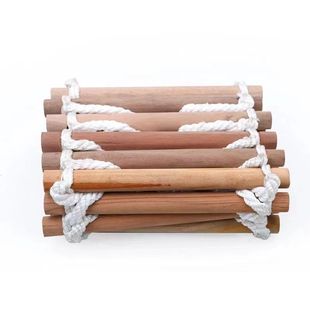 家用消防绳梯软梯安全绳梯救援梯户外攀爬梯训练梯逃生梯防滑梯子