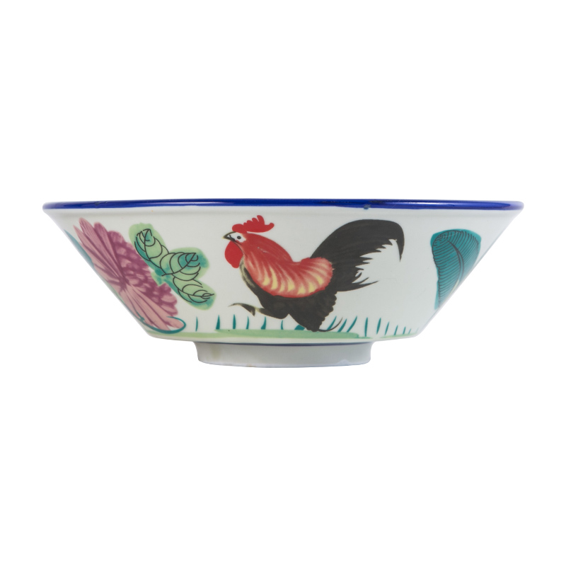 复古田园风宫廷翅碗大号甜品