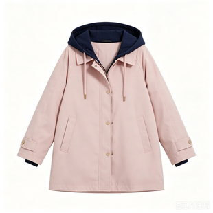 鸭鸭90绒羽绒服女冬季中长款时尚百搭潮流城市户外简约风衣外套