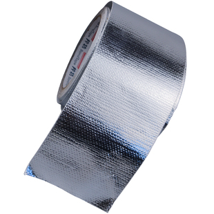 玻纤铝箔胶带耐高温防晒空调扎带电热带保温层防晒锡箔纸自粘管道