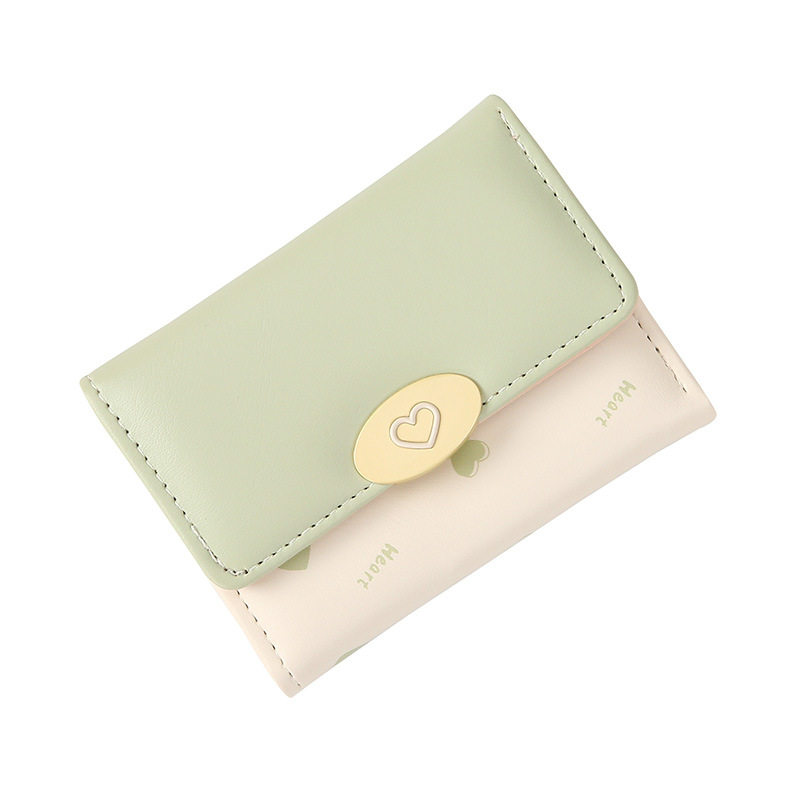 女学生短款小钱包韩版折叠purse