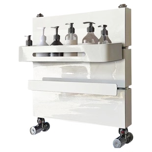 小背篓暖气片卫生间壁挂式铜铝复合散热片卫浴暖气明装水暖毛巾架