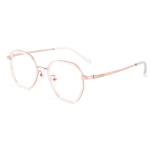 德国近视眼镜女可配度数镜片素颜多边形镜框显脸小防蓝光镜架