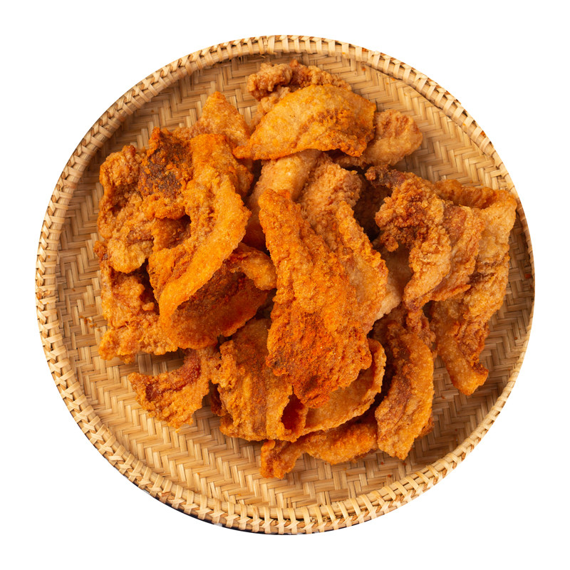 研磨食光酥脆猪油渣100g脆皮五花肉香酥猪肉渣脂渣休闲零食小吃