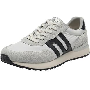 百丽男士休闲运动鞋跑步阿甘德训板鞋子春季新款厚底增高D5V03CM5