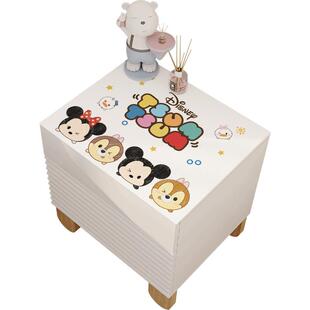 卡通床头柜垫子防水防烫免洗茶几桌布卧室防尘保护套罩皮革盖布巾