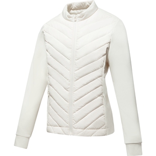 PONY波尼秋冬新品女白鸭绒轻盈保暖羽绒服244W2OF33OW
