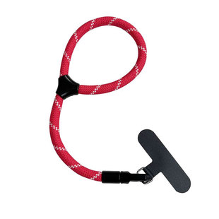 手机挂绳高级手腕带松紧可调节长短防丢饰链夹片百搭结实相机挂带