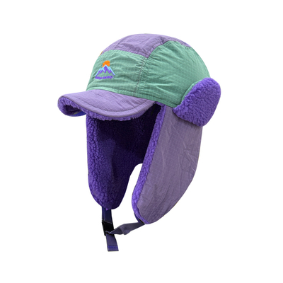 出口韩国大头围护耳飞行帽加厚