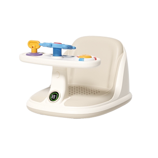 宝宝学坐椅婴儿学座椅神器洗澡座椅不伤脊柱坐立练坐椅子浴凳软胶