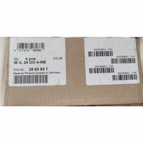 议价2863931菲尼克斯4路输出数字量模块IB IL 24 DO 4-ME - 28639