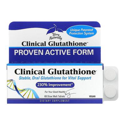 香港直发terry Naturally医级谷胱甘肽膳食补充剂60片提高保健品