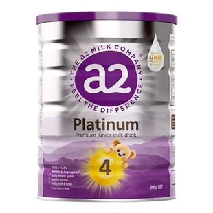 晒图减100】澳洲a2白金版儿童配方牛奶粉4段900g保税仓正品发货