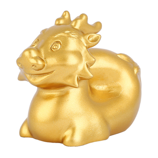 铜欣祥彩铜沙金十二生肖摆件吉祥物鼠牛虎兔龙蛇马羊猴鸡狗猪礼品