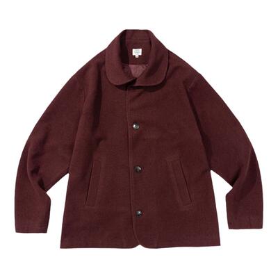 LRMADE重磅毛呢绒感大翻领夹克