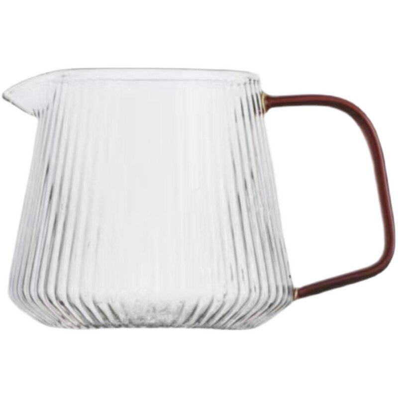 v60日式竖条纹高硼硅套装分享壶
