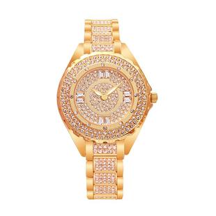 【下单就送手链】女士时尚小表盘女款手表潮流学生时装金色表防水