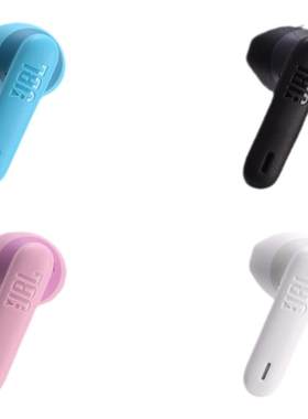 JBL WAVE FLEX2真无线半入耳蓝牙耳机2024新款长续航运动跑步适用