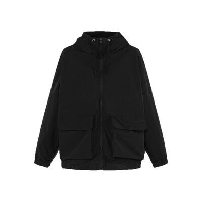 添柏岚官方男装连帽外套防泼水