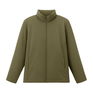 蕉下男士立领气绒服保暖似羽绒上衣飞行员夹克外套秋冬季户外棉服