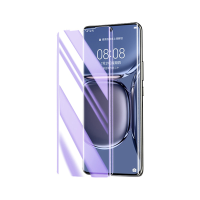 适用华为p50pro晶钻膜秒解指纹