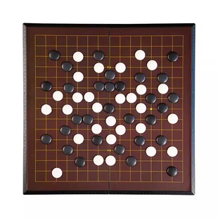 五子棋围棋带棋盘套装小学生比赛15路标准加大棋子磁性成人版便携