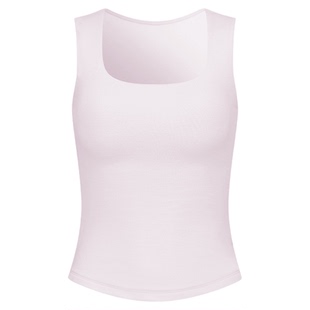 SIINSIIN保暖背心女带胸垫2025新款冬季加绒打底内搭无痕肌底内衣