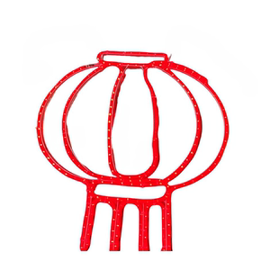 led新年2026马年造型灯户外拍照区数字防水公园景区装饰摆件灯具