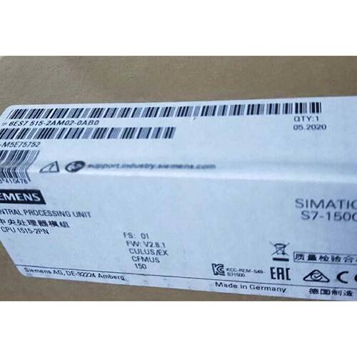议价6ES7515-2AM02-0AB0中央处理器6ES75152AM020AB0