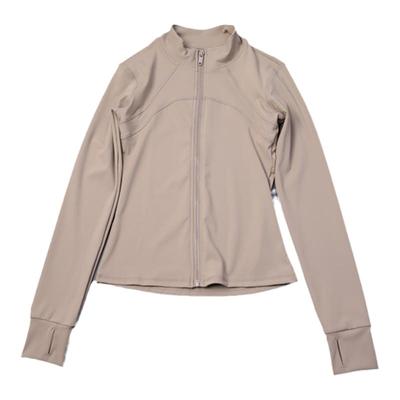 修身显瘦拉链女紧身长袖