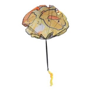 降落伞儿童手抛小人玩具亲子互动幼儿园户外运动空投跳伞男孩游戏