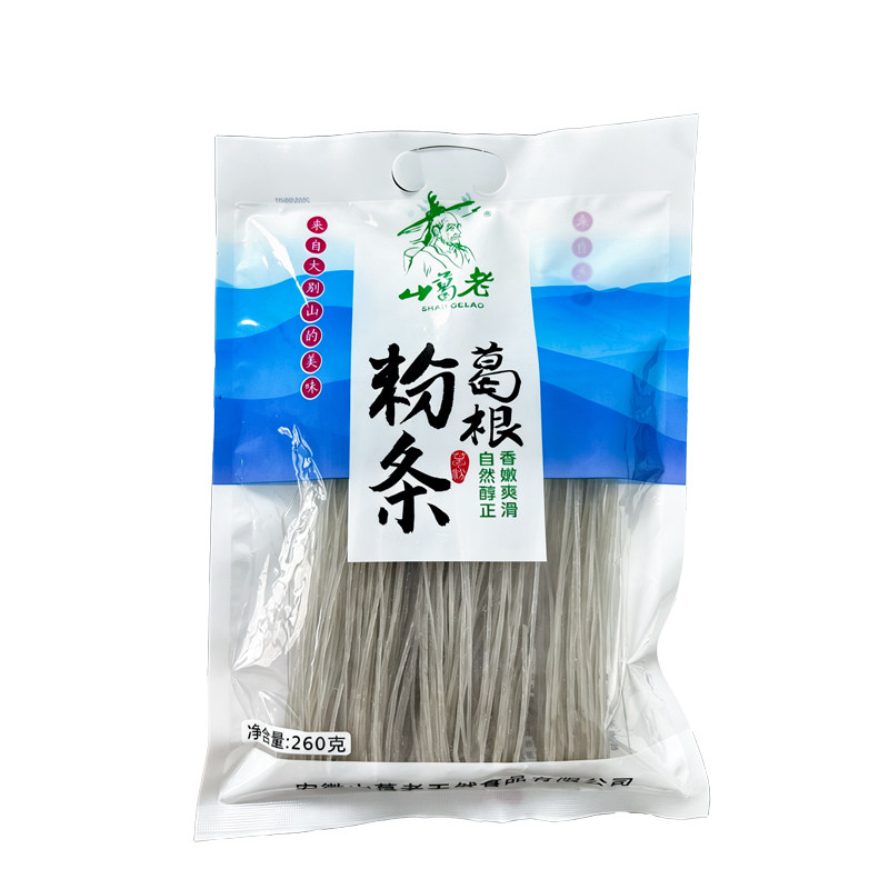 大别山葛根粉条粉丝手工葛根粉野生葛粉正品官方旗舰店无胶无明矾