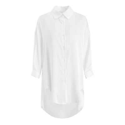 性感情调睡衣纯欲风睡裙式衬衫