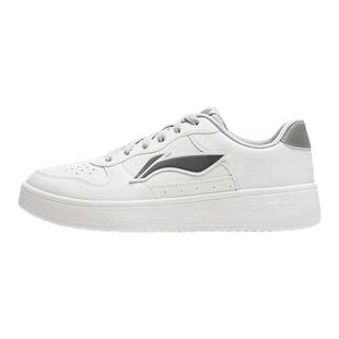 李宁男鞋休闲鞋浮舟板鞋男士鞋子男夏季新款小白鞋透气软底运动鞋