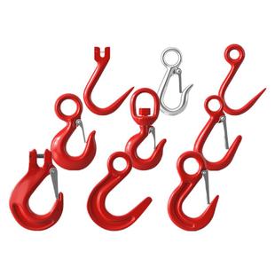 起重吊钩挂钩羊角钩大开口吊装钩子大全环眼吊勾吊车钩子挂钩