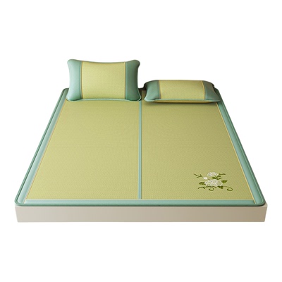 华升天然蔺草席凉席折叠学生宿舍